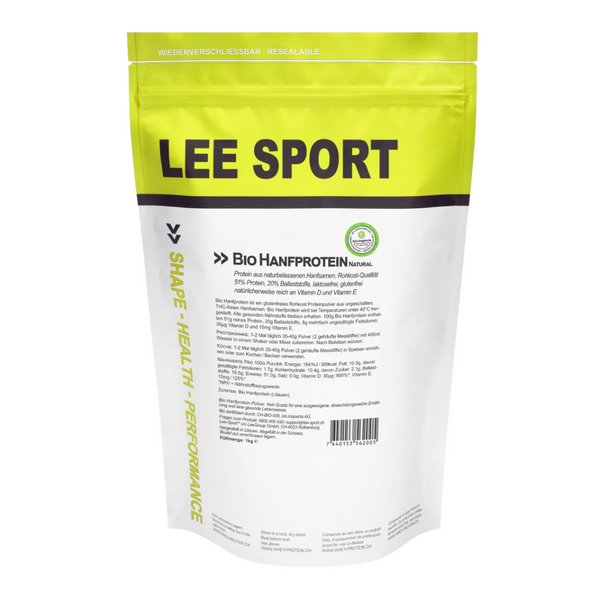 Lee Sport Bio Hanfprotein